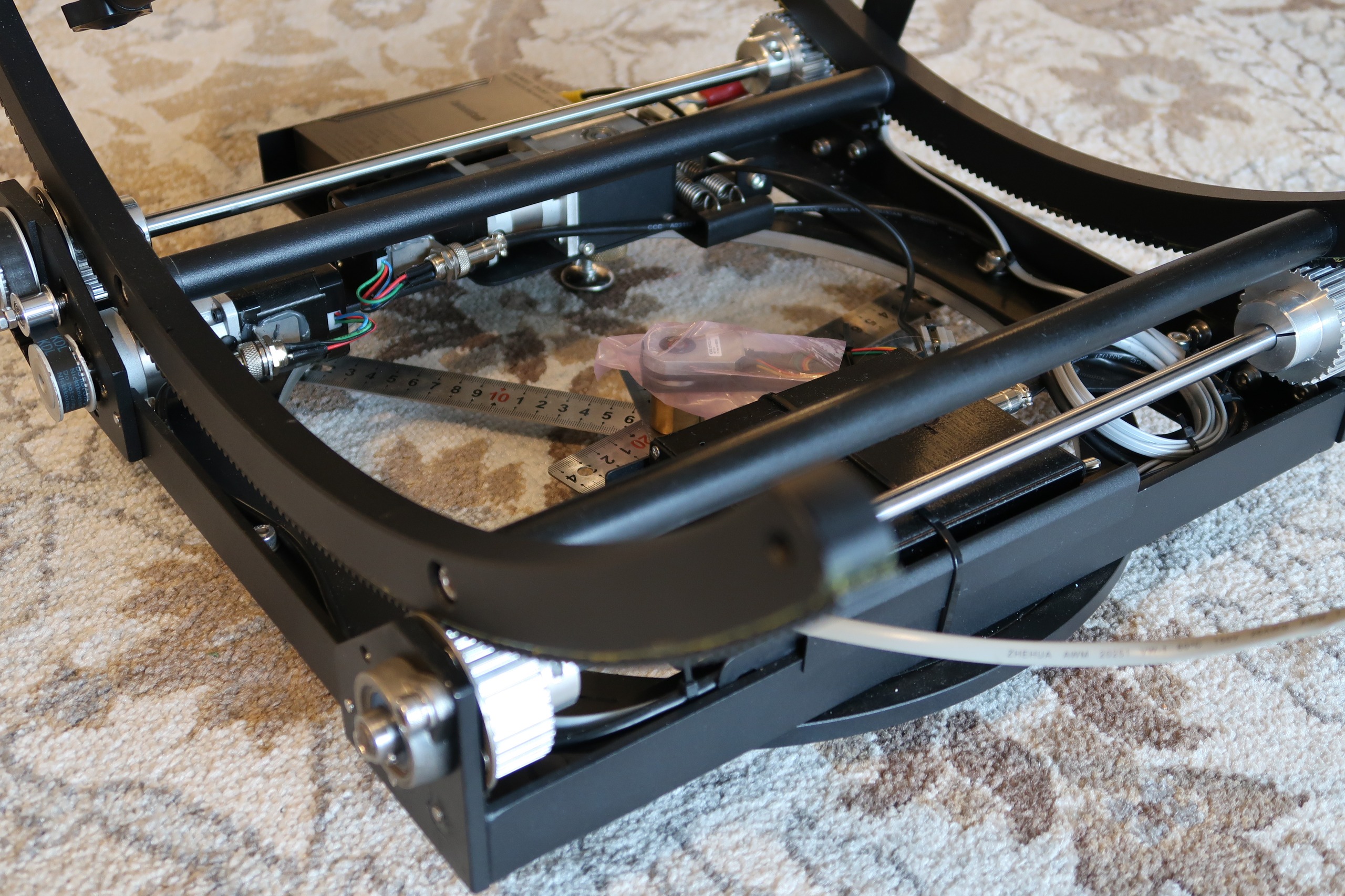 UP12g telescope focuser detail