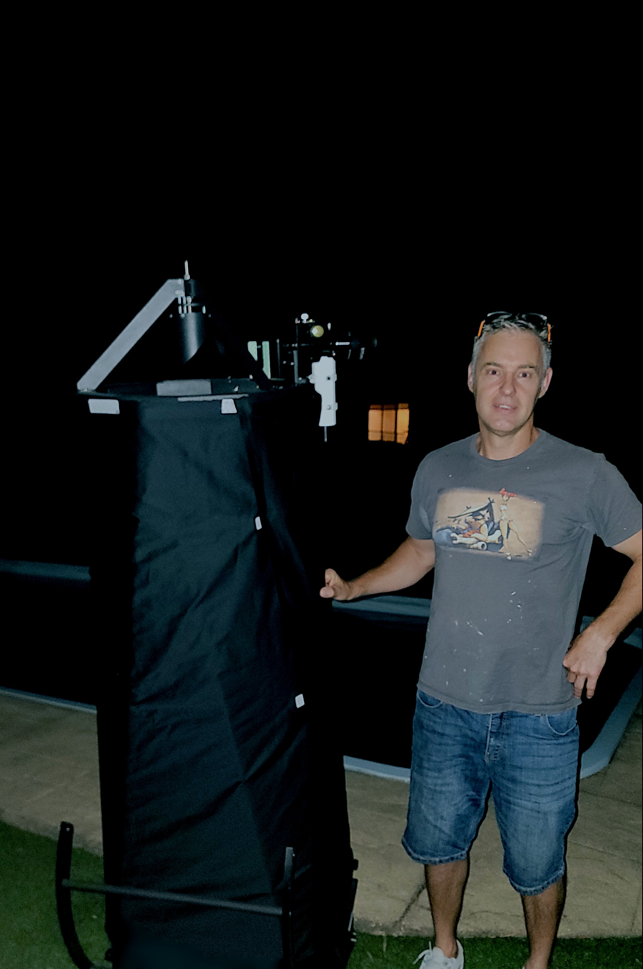 Damien Kilmartin with his UL16