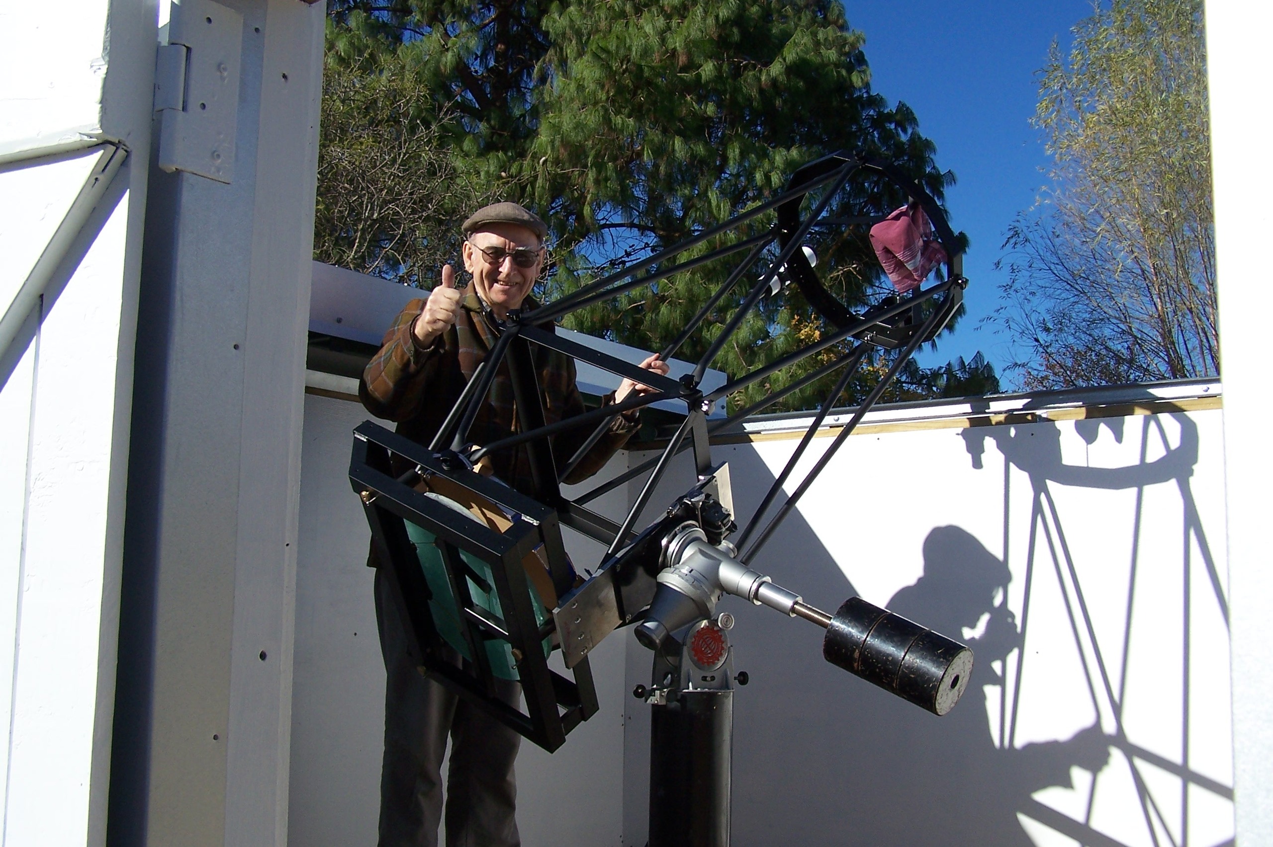 Eric Blown with his UL16 on a Byers GEM EQ mount