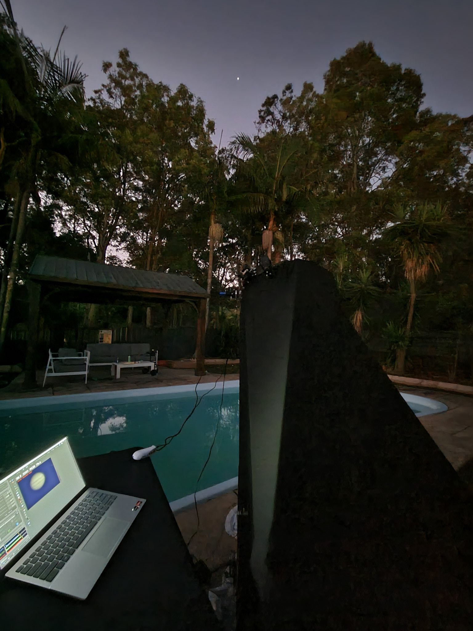 UL24g GoTo telescope detail