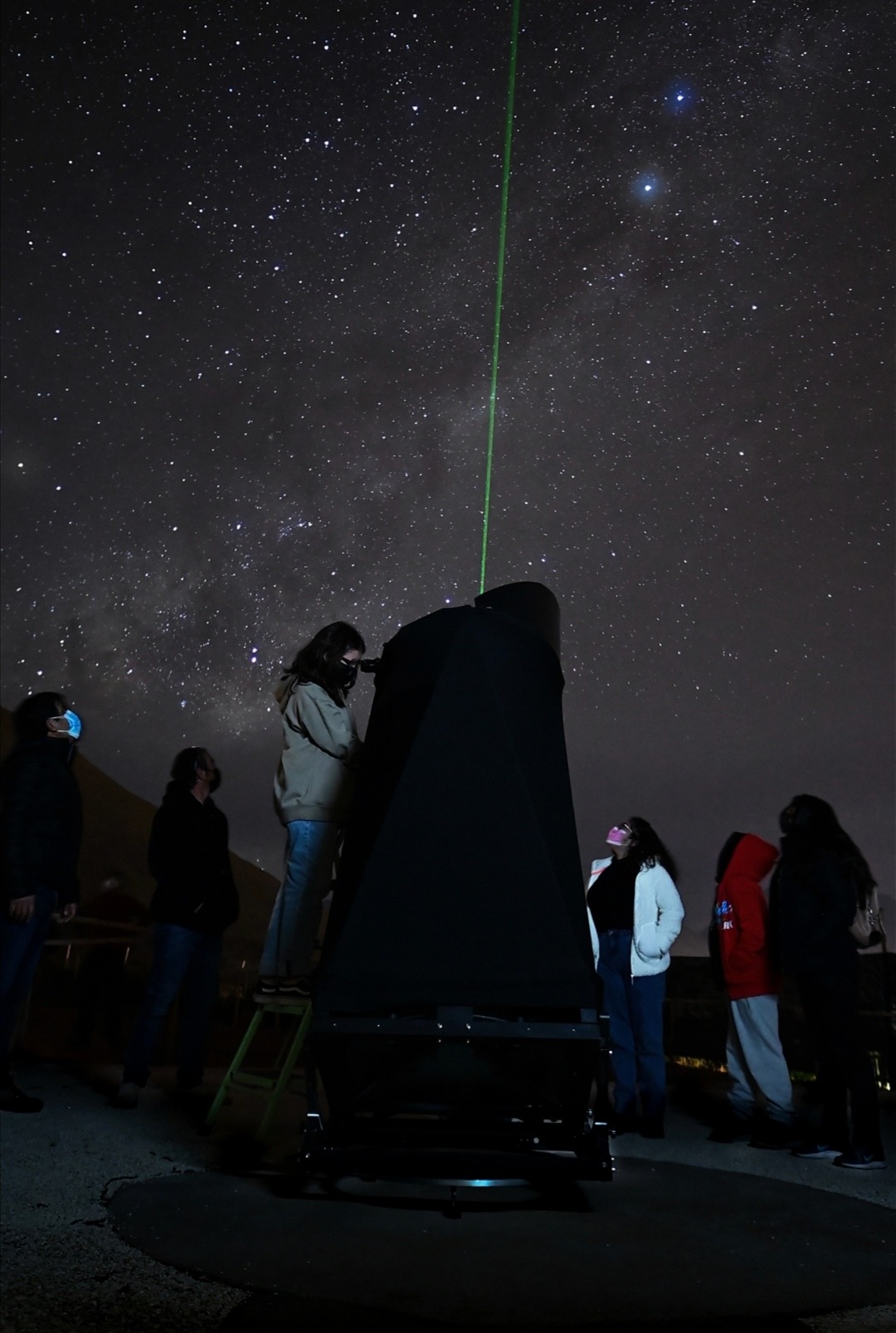 UL24 telescope setup in Chile