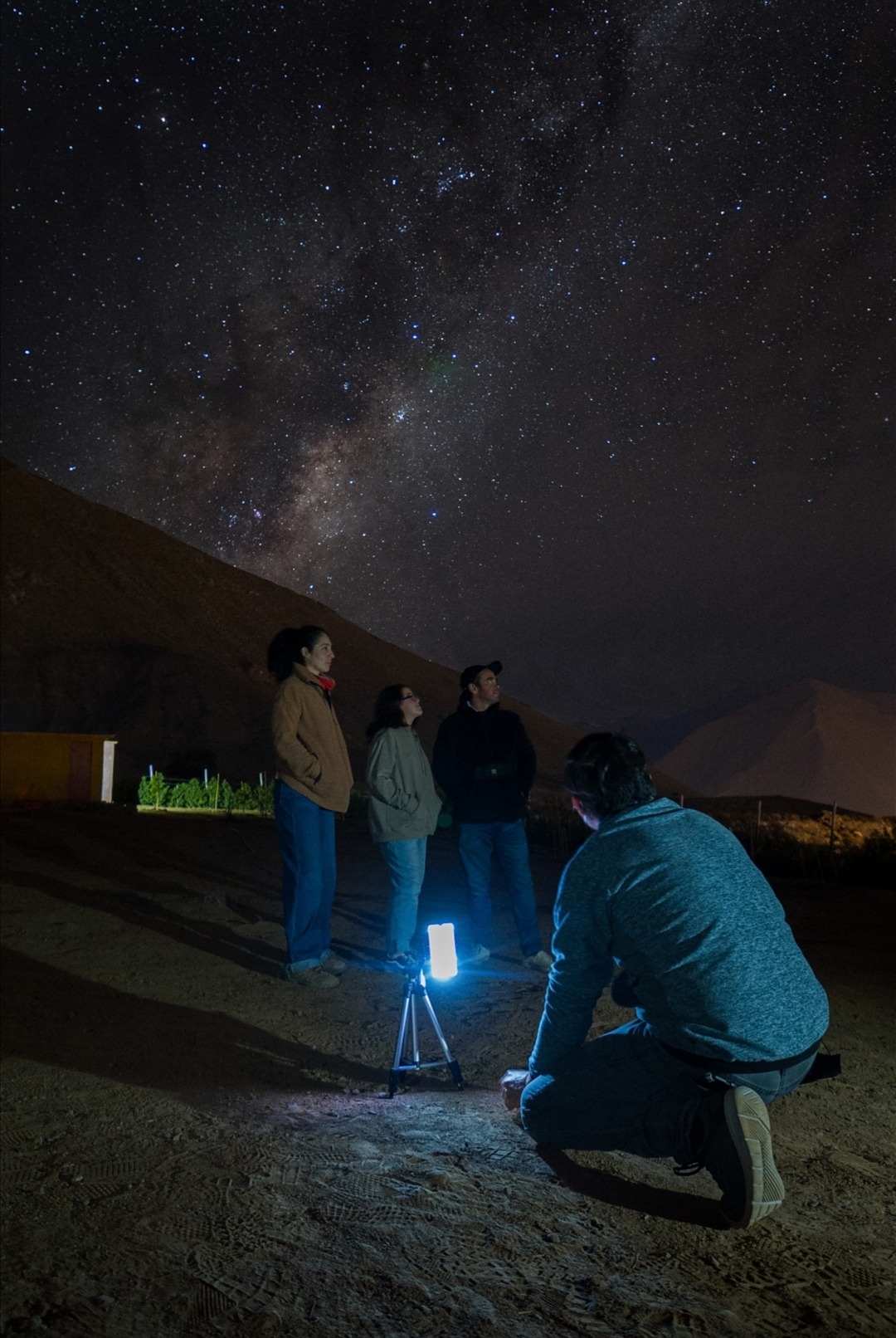 Members of Alfa and Omega Universe Chile group photo