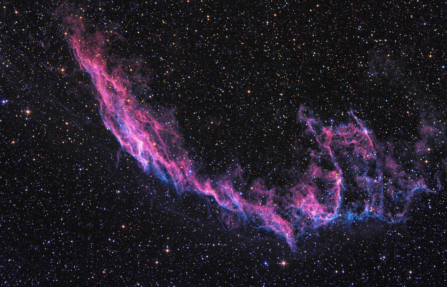 NGC 6992 captured with HNA optics