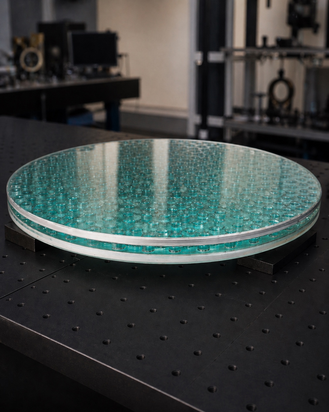 Hubble Optics lightweight sandwich mirror